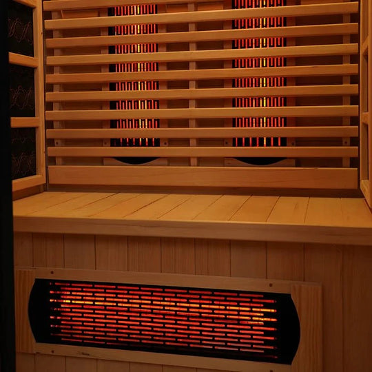 Two-Person Three-in-One Full Spectrum Hybrid Sauna - Echelon Fit US