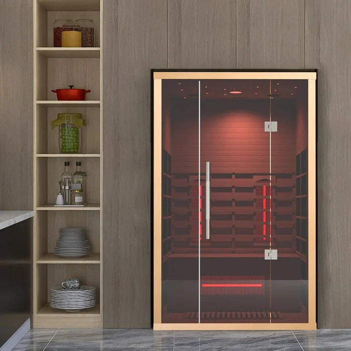 Two-Person Three-in-One Full Spectrum Hybrid Sauna - Echelon Fit US